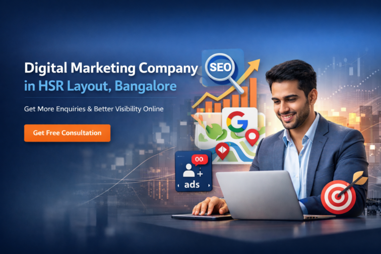 Digital Marketing Company in HSR Layout, Bangalore
